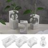 Flexible Silicone Craft Mold For Handmade Resin Casting Hydroponic Planter Diaplsy Base Decorative Vase Creation