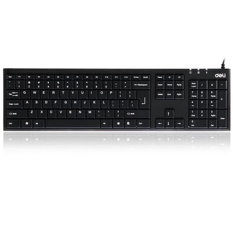 Deli 3711 Wired Keyboard and Mouse Combo