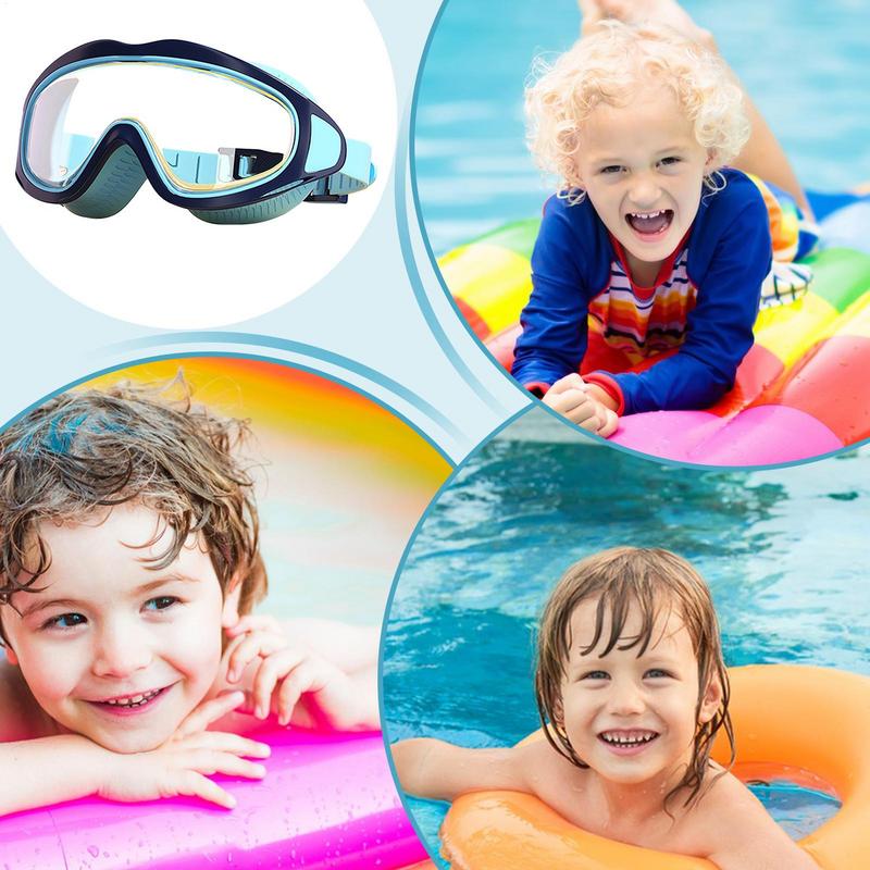 Kids Swimming Goggles Clear Diving Glasses No Leaking Professional Pool Goggles Swim Eyeglasses For Youth Junior Girls Boys