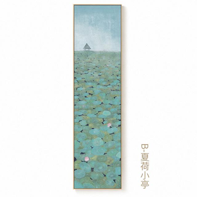 Chinese Season Landscape Canvas Painting Poster and Print Tranditional Home Decor Wall Art Picture for Living Room Bedroom Aisle