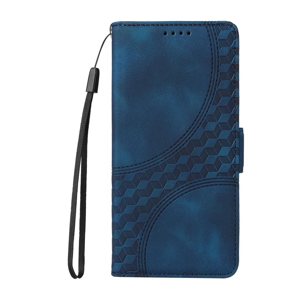 For Samsung Galaxy A17/A26 5G/A16 5G/A16 4G Case PU Leather Phone Cover Rhombus Starry Imprinted
