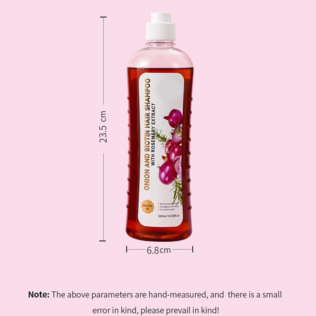 500ml Rosmarin Zwiebel Haarshampoo und Spülung Duo - Tägliche Anwendung für langanhaltende Hydratation und tiefe Nährpflege