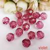 Transparente Acrylperlen 12MM für DIY-Vorhangschmuck - Farbiges Eckperlenmaterial aus Kunstkristall