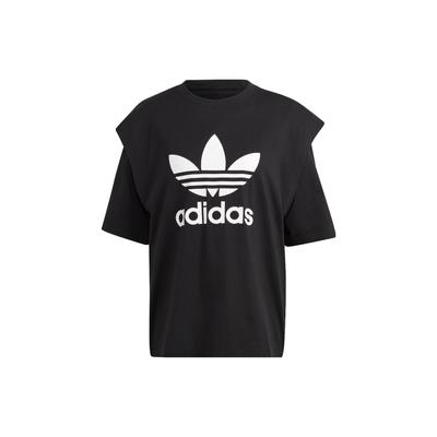 adidas Koszulka sportowa z nadrukiem graficznym Originals Always Originals Damskie topy Czarna IC8805