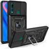 For Huawei Y9 Prime 2019 Case Huawei P Smart Z Phone Case Magnetic Ring Holder Armor Phone Case Slide Camera Protect Back Cover