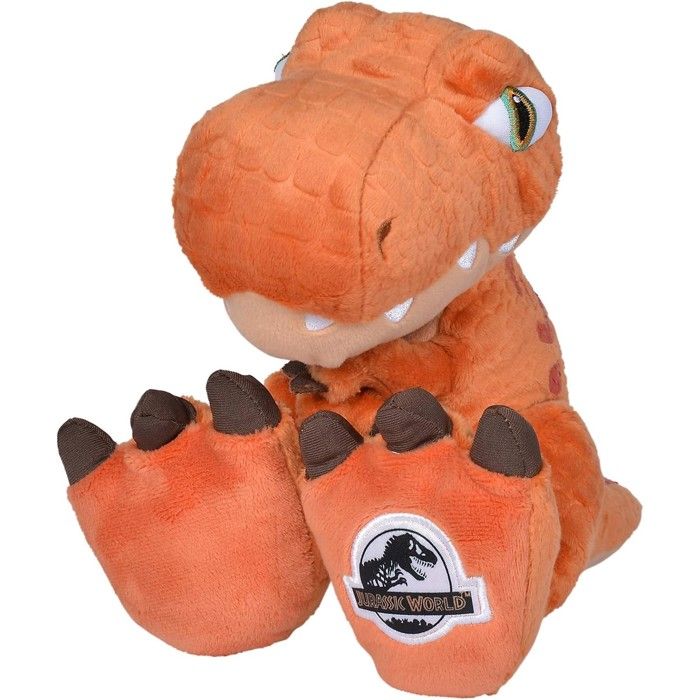 Peluche - Nicotoy - Jurassic World - T-Rex - 46 cm - Orange - Douceur