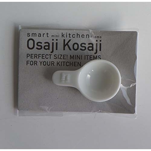 LOLO | Measuring Spoon | Teaspoon | 5ml | Made In Japan | Ceramic | Porcelain | White | White Porcelain |