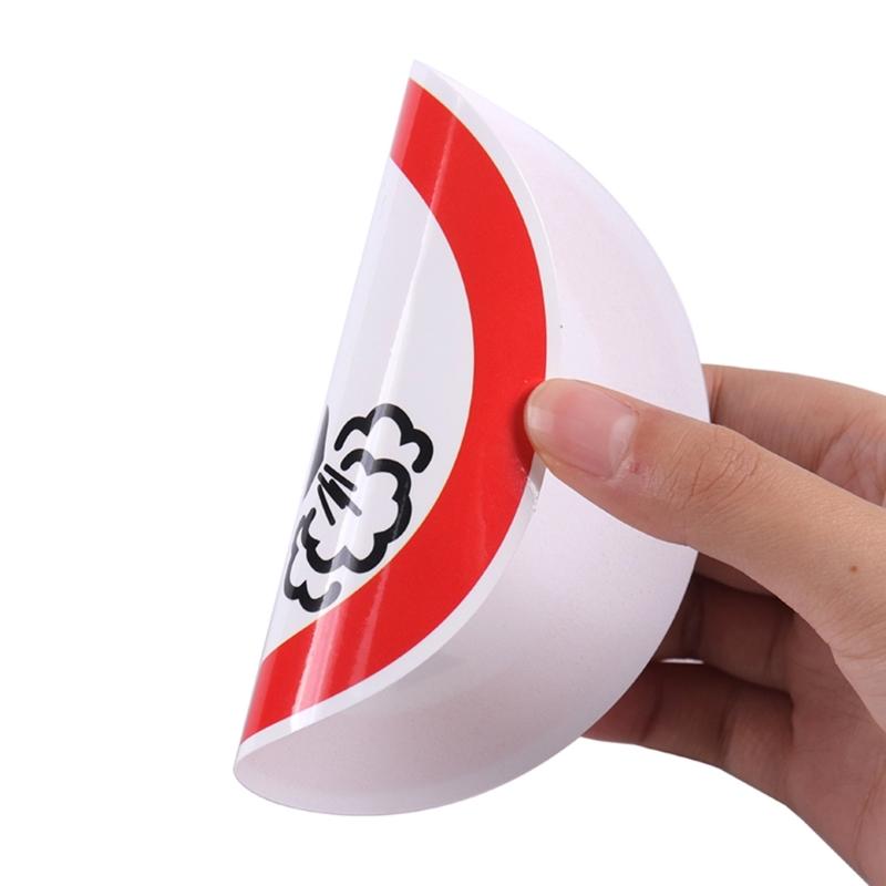 12cm x 12cm Kein Furzen Auto Aufkleber Lustige PET Aufkleber für Auto Styling