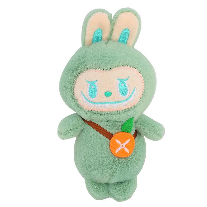 Creative Cartoon Labubu Plush Keychain Soft And Cuddly Colorful Accessory For Couples
