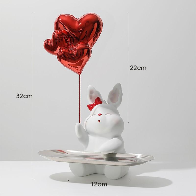 

Милые украшения в виде кролика для хранения ключей на крыльце, для гостиной, рабочего стола, для дома, мягкие украшения, подарок для людей на Рождество