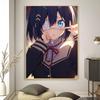 1pc Takanashi Rikka Anime Takes On Me Poster Poster Art Print Bar Living Room Furniture Decor