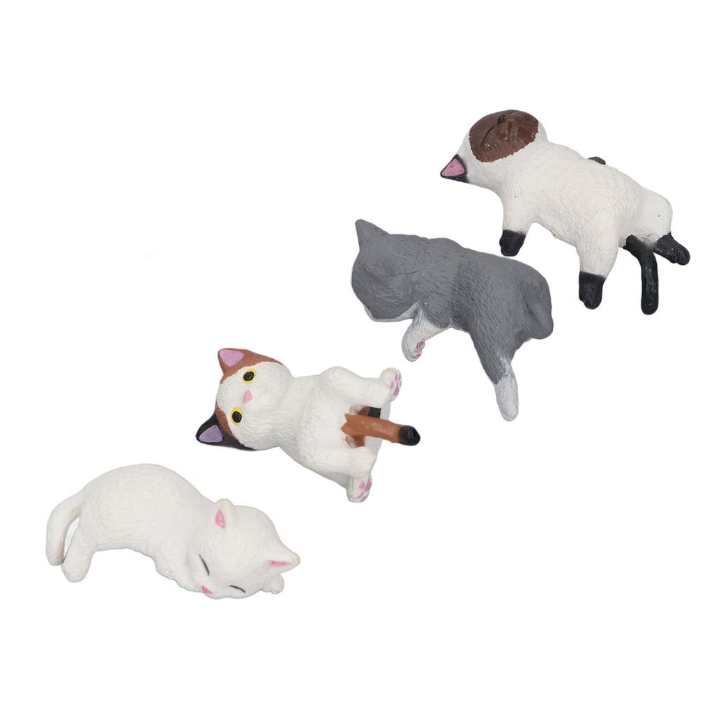 4PCS Cute Car Interior Decor Resin Mini Cute Car Funny Automotive Interior Decoration for Party