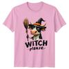 Witch Please TShirt Funny Cow Halloween Gift For Him And Her