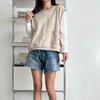 New Arrivals Open Run Women Oversized Cutting Pocket Cotton Vest Fall