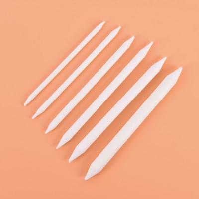 6 pezzi/set miscelazione sfumino moncone stick tortillon schizzo arte disegno a carboncino bianco