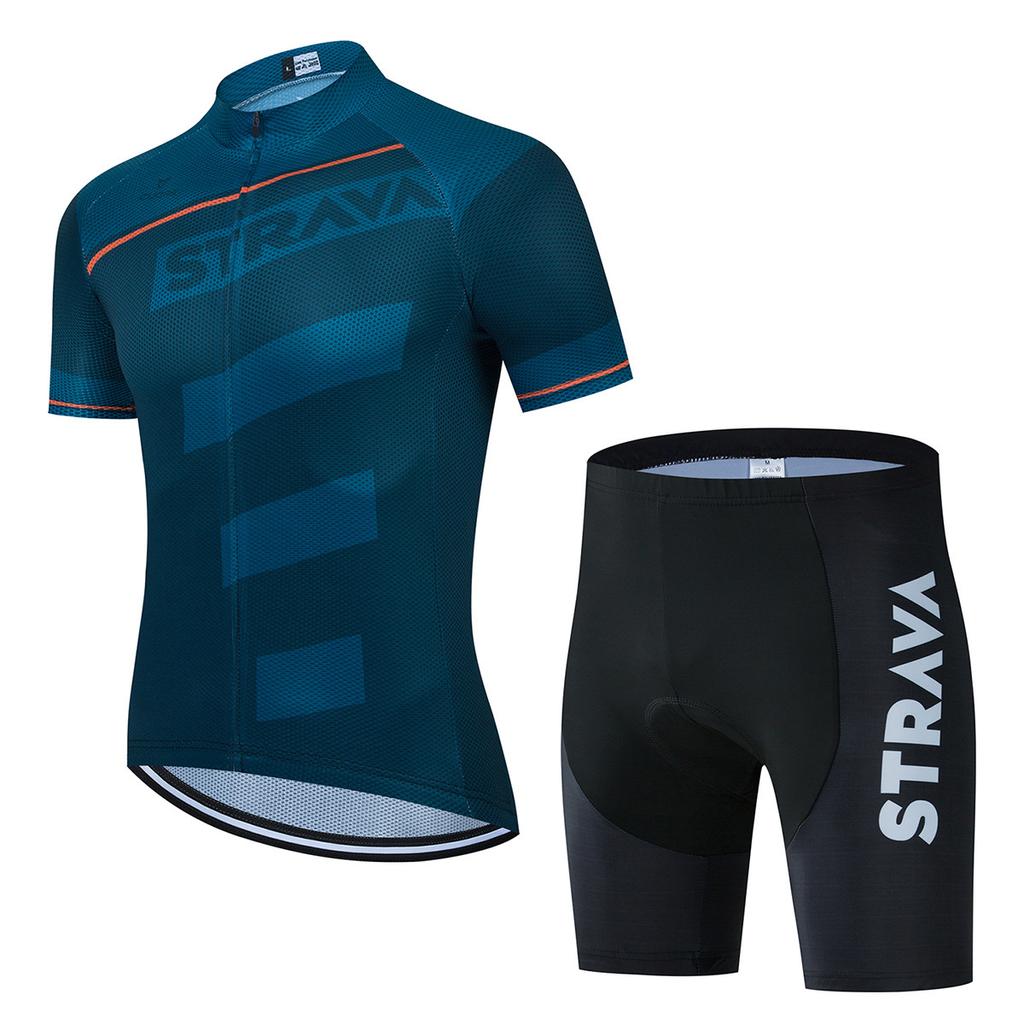 Cycling Clothes, Cycling Clothes, Men's and Women's Summer Breathable Short-sleeved Overalls, Shorts Set 2026 Summer Breathable Cycling Clothes Set