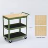 HANDUNYOU 3-Tier Tool Storage Cart