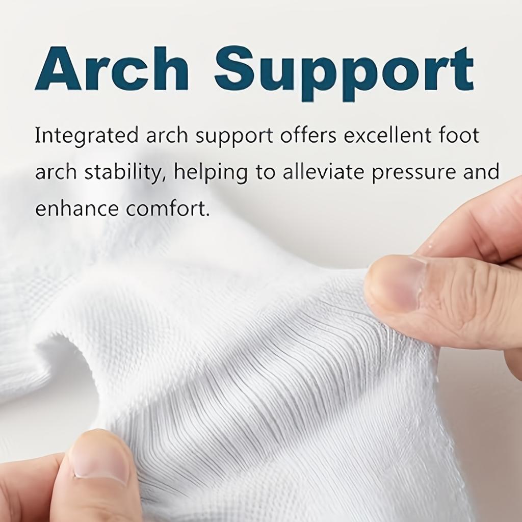 high quality12/20 Pairs Unisex Breathable Mesh Running Socks - Moisture-Wicking, Odor-Resistant Athletic Ankle Socks for All Seasons,