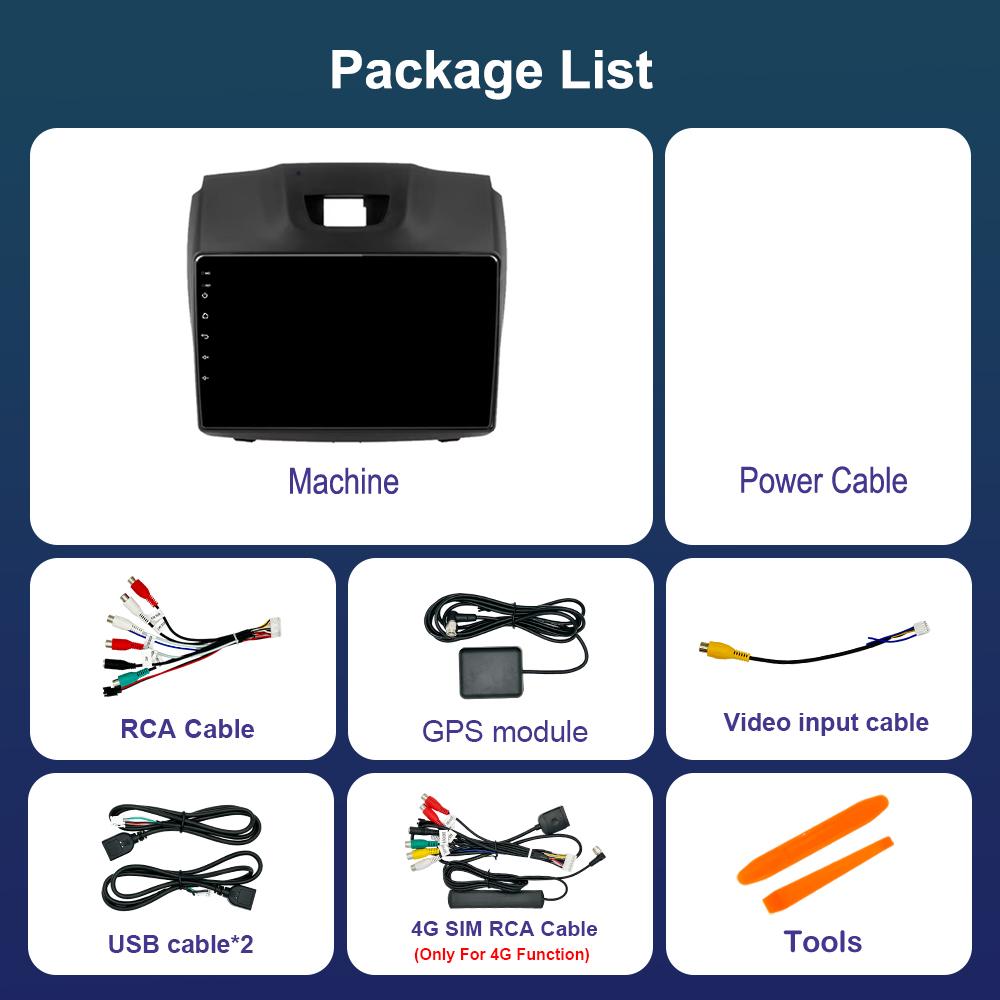 For Chevrolet Holden S10 TRAILBLAZER COLORADO ISUZU DMAX Car Radio Multimedia Player Android System DSP Stereo QLED Screen WiFi