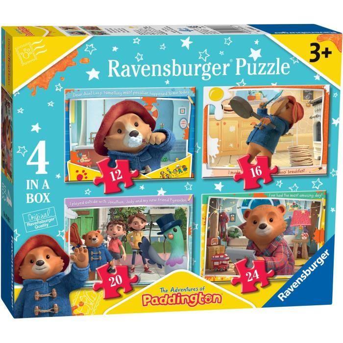 Ravensburger Medvídek Paddington 4 V Krabici Puzzle V Puzzle