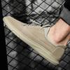 Fashion Versatile Men's Suede Leather Shoes Outdoor Casual Sneakers High-end Fashion Male Treking Footwear New Leisure Walk Men Trainers