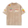 Summer F1 Racing Suit Red Bull Vestapan Team Uniform Short Sleeved Vintage Wash T-shirt Round Neck T-shirt