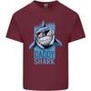 Daddy Shark Funny Fathers Day Unisexs Light Cotton TShirt