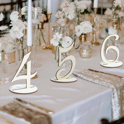 10 adet Ahşap Masa Numarası İşaret Altıgen Tutucu Kart Rustik Düğün Nişan Koltuk Numarası İşaretleri Etkinlik Parti Dekorasyon Malzemeleri