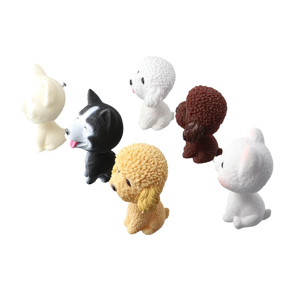 Gift Wobble Head Dolls Resin Shaking Head Dog Nodding Puppy Toys Bobblehead Dog Car Ornaments