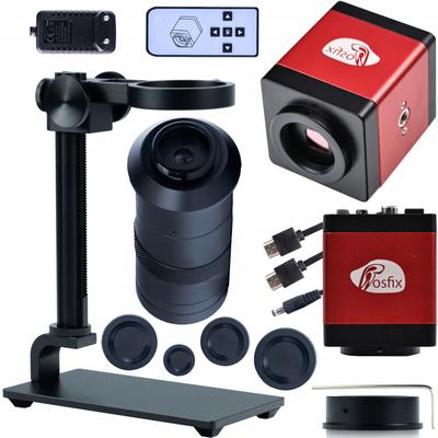 Rosfix Zestaw Kamera Mikroskopowa Draco Pro KMDRP-HDMI-VGA – 2 Mpix | Aluminiowa Platforma 35mm | Obiektyw 100x ODM-100X