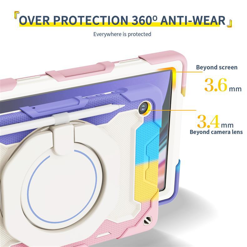 Samsung TAB A11+/A9 Plus Silicone Protective Case - Drop-Proof, Collision-Proof, Three-Proof.