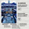 A380 Airbus Cockpit Schild Flugzeuge Poster Raumdekorationen Benutzerdefinierte Metallschilder für Wandkunstdekoration Retro Vintage Interieur