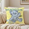 Minimal Art Cute Simple Bear Cushion Cover Pillowcase Antidustmite living Room Sofa Decor Cushion Room