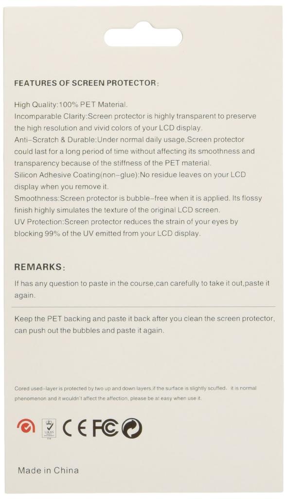 Washodo LCD Screen Protection Sticker for FUJIFILM Digital Cameras Only X-M1 X-A1 "503-0017"