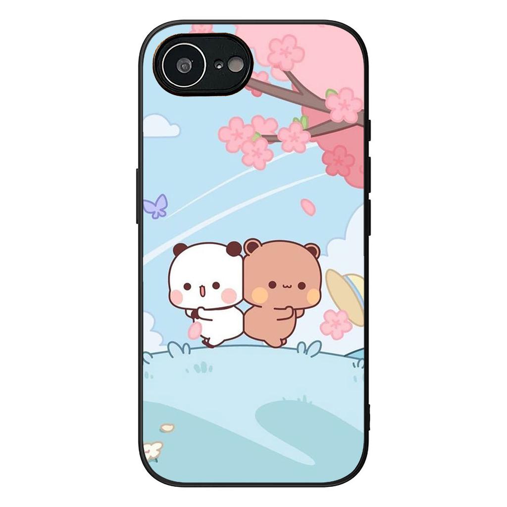 Anime B-Bubus D-Dudus Panda Bear Phone Case for Xiaomi Redmi Note 12 11 10 A3 Pro 10A 10C 12C Note12 5G Protective Cover