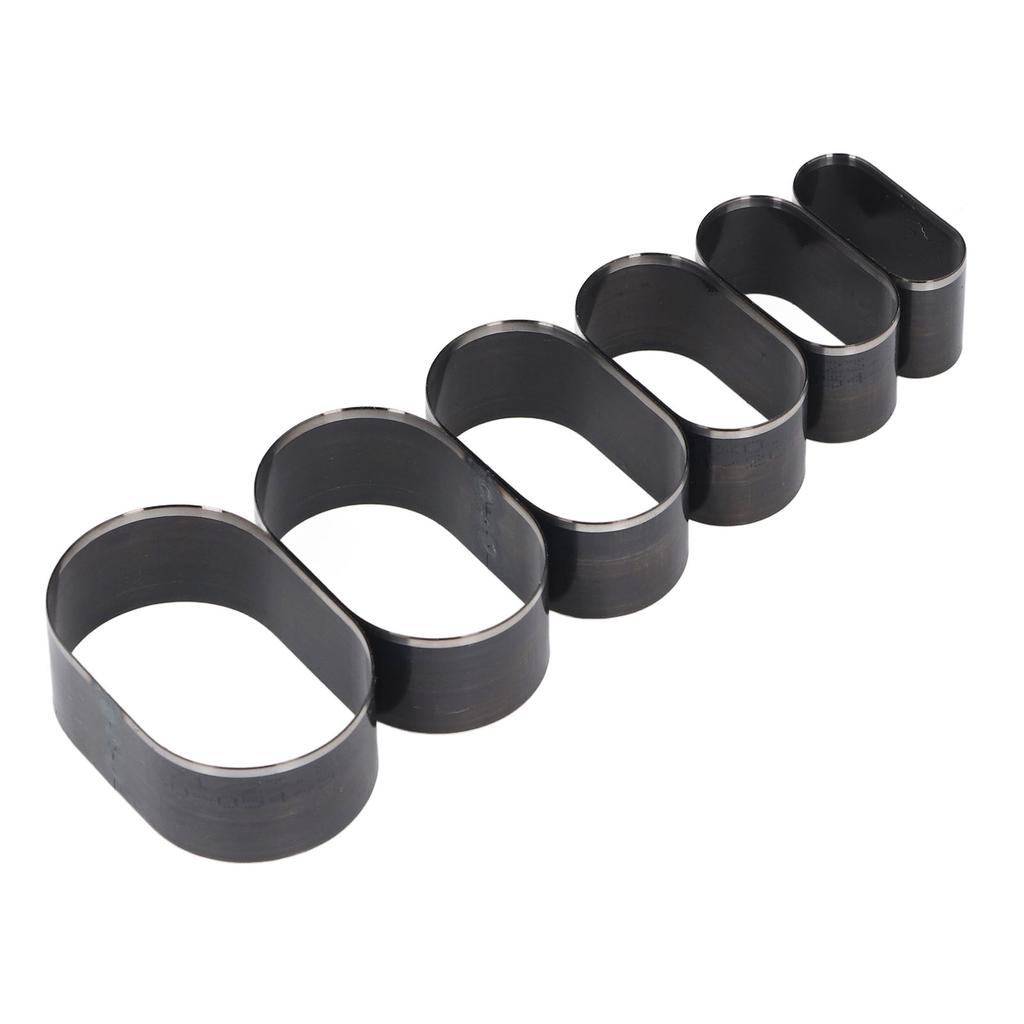 6-teiliges Set Lederschneidformen 35 40 45 50 55 60 mm Langer Durchmesser Elliptische Form Leder Hohl