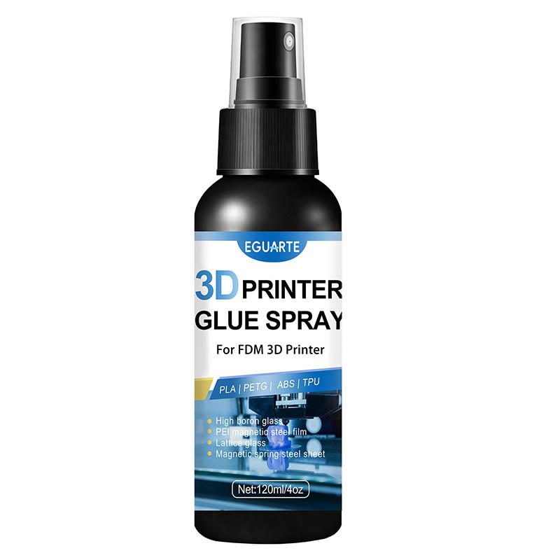 High-Strength 3D Print Platform Glue Spray, Heat Bed Adhesive To Stop Warping, Compatible with TPU/PLA, Easy Apply