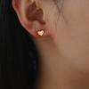 Rectangle Heart Stud Earrings for Women Stainless Steel Geometric Earrings Trend Minimalist Jewelry Valentine's Day Gifts 2026