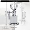 Shower Head Stand with Screw 180 Adjustable Handheld Bathroom Shower Head Brackets Shower Wand Sprayer Stand Enduring