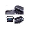 Abu Garcia Semi-Hard Top Messenger Bag, Coated Black, Storage, Water-Resistant, Shoulder Bag, Fishing