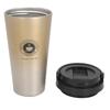 Isolerad kaffemugg med lock Resa Rostfri stålkaffekopp Bärbar Isolerad Bilkaffekopp