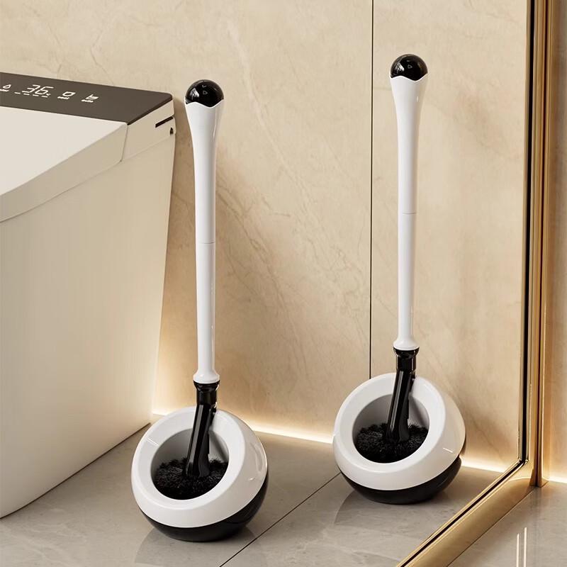 

CMAOS Soft Bristle Round Head Toilet Brush (2-Pack)