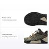 Li Ning Kids Outdoor Soft Comfortable Non-Slip Shock Absorption Support Mid-Top Outdoor Shoes Kids Shoes Green Brown YKEU012-53