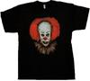 Es Pennywise Killer Clowns Schwarzes Unisex T-Shirt
