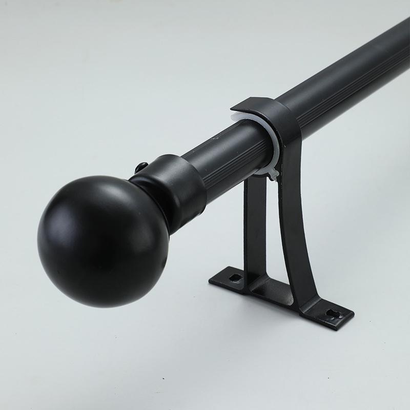 2 stk Utfylte Jern Gardinstang Endestykker Hetter Gardintilbehør Erstatning Romersk Gardinstang Hode Hjemmedekorasjon