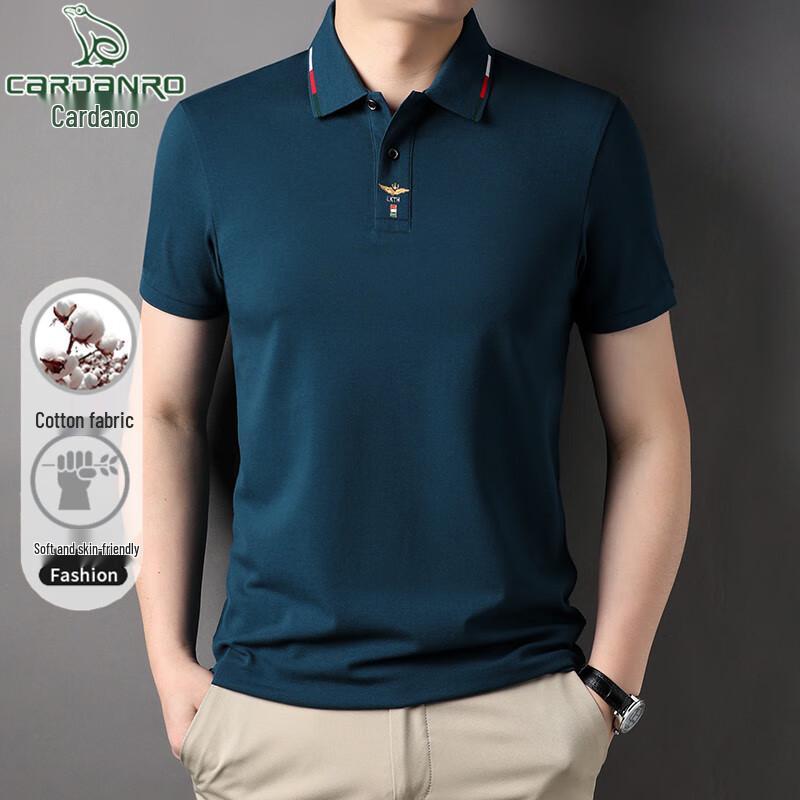 Kadanlu Men s Cotton Blend Polo T-Shirt XL