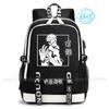 Zaino Jujutsu Kaisen Anime Satoru Cosplay Mochila Grande Capacità Studente Ragazzi Borsa Scolastica Cartone Animato Laptop Viaggio Rucksack Regalo