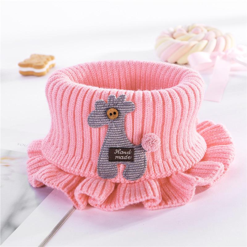 New autumn and winter children's hats cartoon bear plush hats men's and women's treasures outdoor windproof warm knitted hats