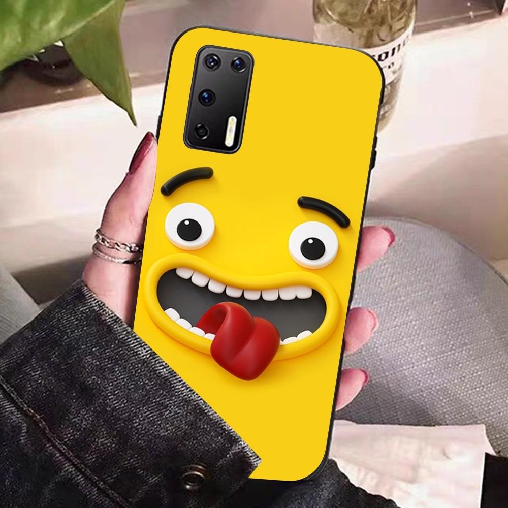 3D Funny Face Phone Case For Huawei P 8 9 10 20 30 40 50 Pro Lite Psmart Honor 10 lite 70 Mate 20lite