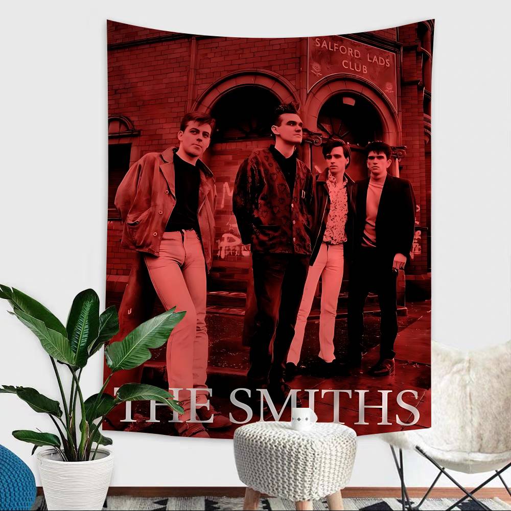 Rock Band SSmiths Printed Large Wall Tapestry Hanging Tarot Hippie Wall Rugs Dorm Cheap Hippie Wall Hanging